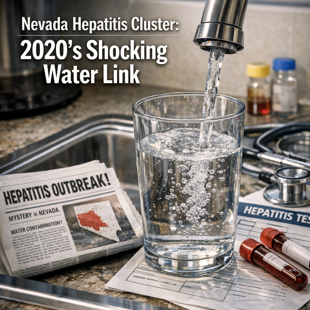 Illustration of Nevada Hepatitis Cluster: 2020's Shocking Water Link