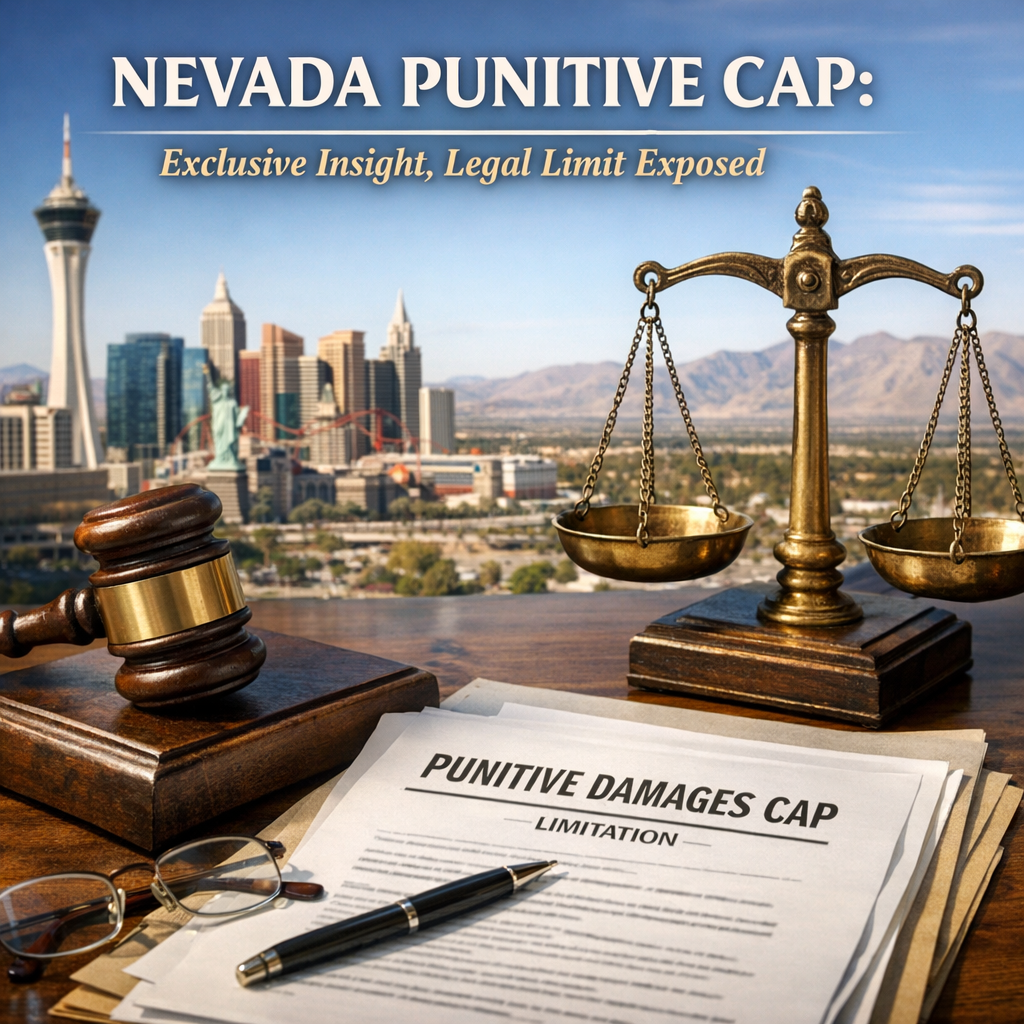 Illustration of Nevada Punitive Cap: Exclusive Insight, Legal Limit Exposed