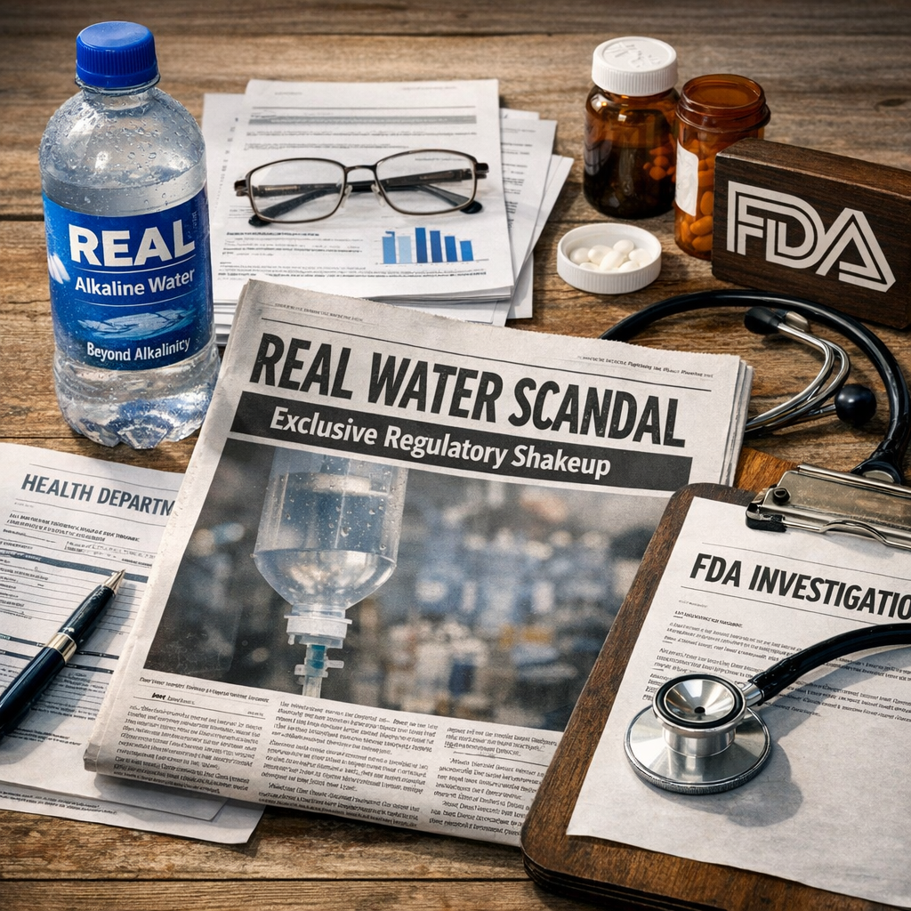 real water regulatory changes illustration for Real Water Scandal: Exclusive Regulatory Shakeup