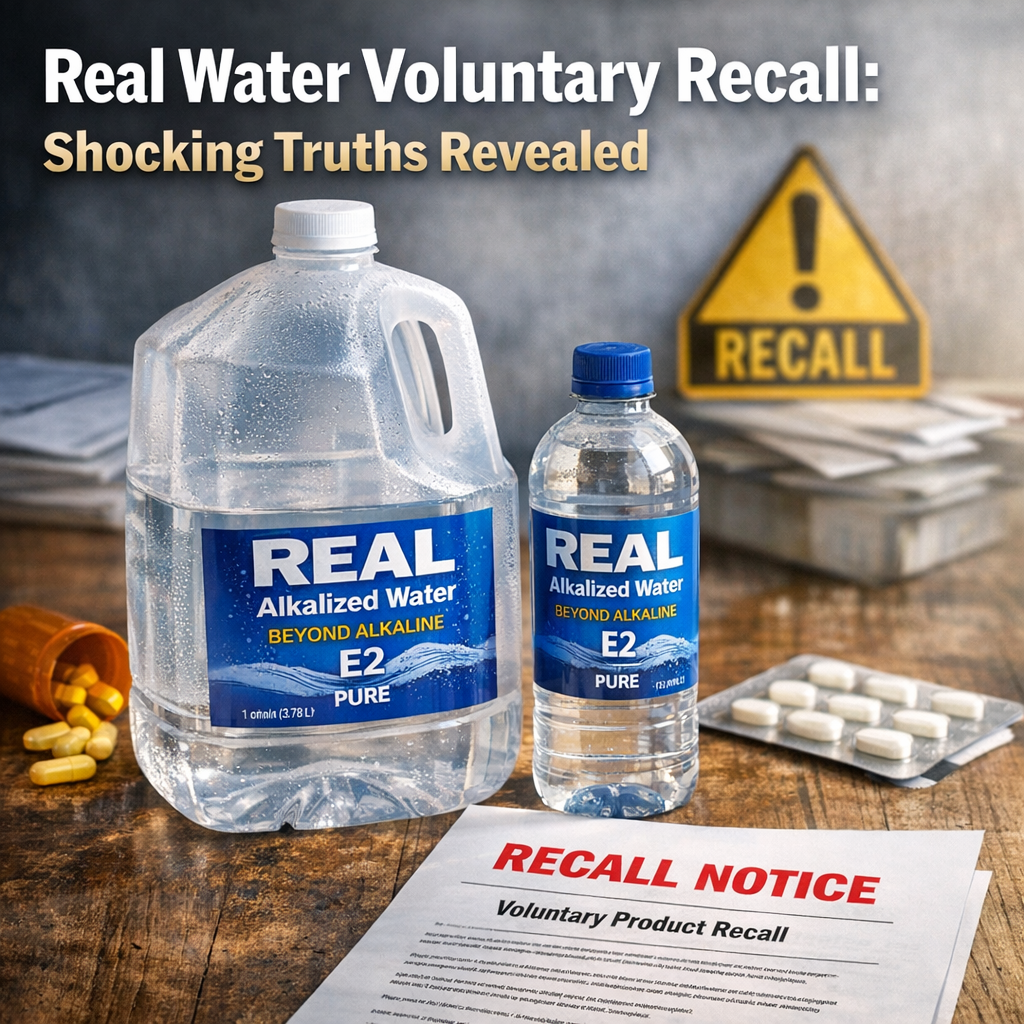 Illustration of Real Water Voluntary Recall: Shocking Truths Revealed